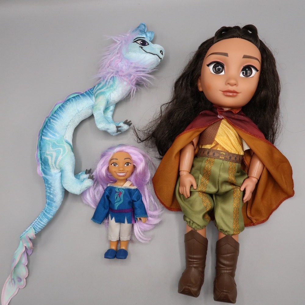 RAYA & LAST DRAGON Disney‎ Princess Animator Sisu Dragon Toy Lot